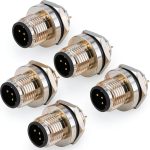 Liangqi Tech M12 Connector 5 Pin IP67 Waterproof Industrial-0
