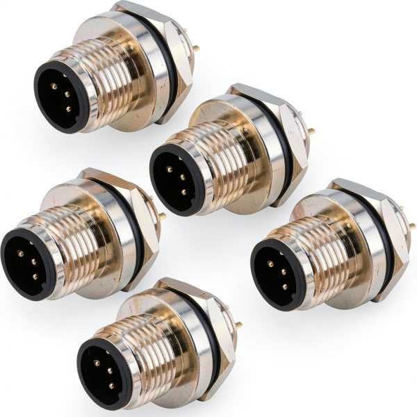 Liangqi Tech M12 Connector 5 Pin IP67 Waterproof Industrial-0