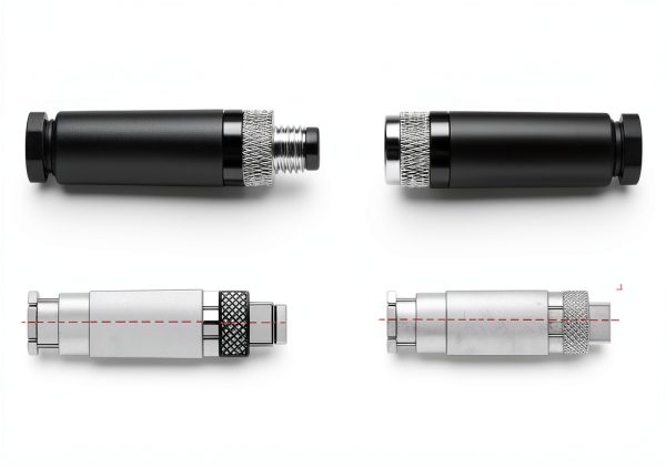 Solnique M8 4 Pin Connector IP67 Waterproof Industrial-3