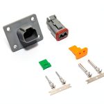 Deutsch Cylindrical Connectors Waterproof Industrial Durable-0