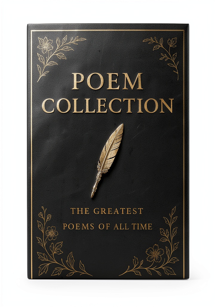 Poetry Anthology Kindle eBook cover showcasing classic design