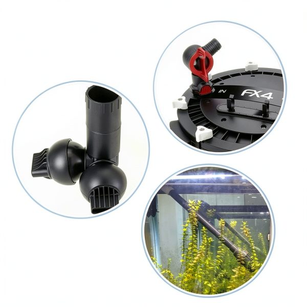 Dimakung Aquarium Rubber Adapter Gray Thermo-5