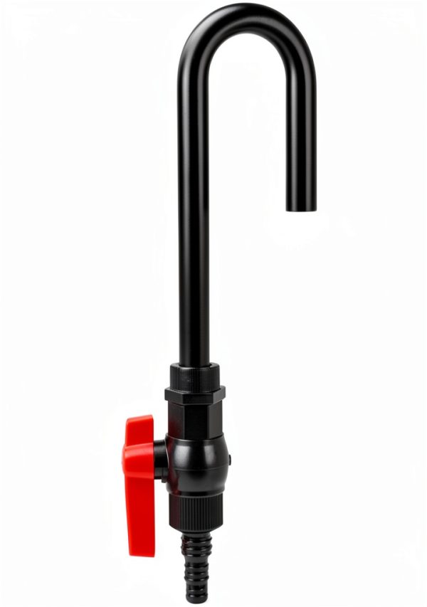 MiOYOOW Aquarium Water Changer Hook Filler PVC Flow Control Tube-0