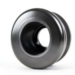 Lifegard Bulkhead Fitting 1 inch Slip PVC Black Aquarium Connector-0
