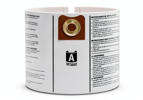 VF3502 Replacement Bags 15 Pack WHI GN 16 Gallon Shop Vac Reusable-0