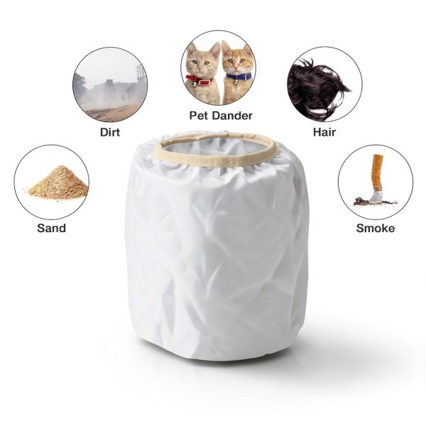 Shop-Vac 90115 Dacron Cloth Filter 2 Pack for 5 Gal+ Wet Dry Vac-3