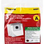 Shop Vac Disposable Filter Bags 9066733 1.5 Gallon White 3-Pack-0